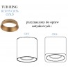 MAXLIGHT RC0155/C0156 GOLD PIERŚCIEŃ OZDOBNY ZŁOTY do TUB