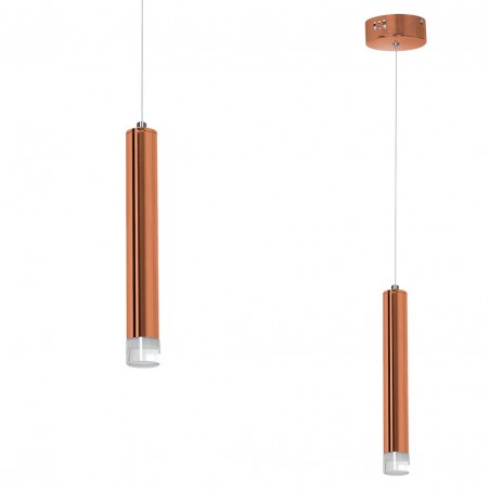 NOWOŚĆ ML984LAMPA WISZĄCA COPPER 5W LED Milagro