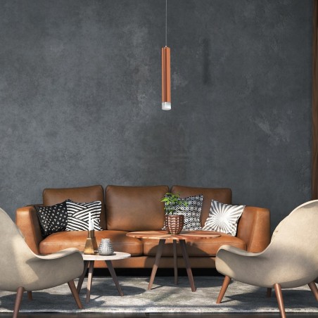 NOWOŚĆ ML984LAMPA WISZĄCA COPPER 5W LED Milagro