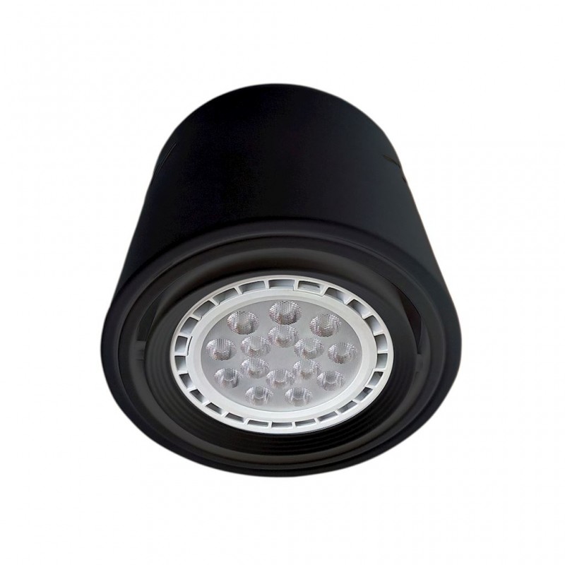 NOWOŚĆ ML227LAMPA SUFITOWA TUBO BLACK 1xAR111 (BEZ ŻARÓWKI) Milagro