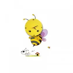 NOWOŚĆ ML145Lampka dziecięca BEE LED CLOCK 0,6W LED Milagro