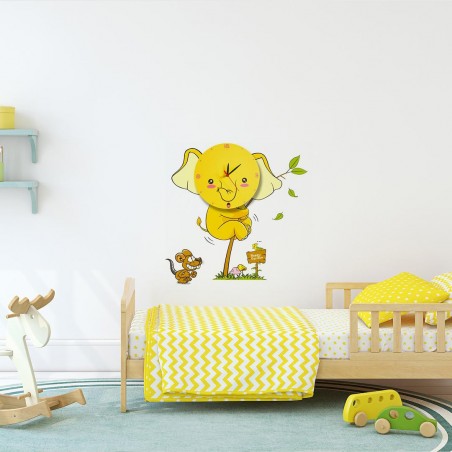 NOWOŚĆ ML147Lampka dziecięca ELEPHANT LED CLOCK 0,6W LED Milagro