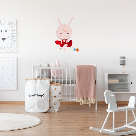 NOWOŚĆ ML148Lampka dziecięca BUNNY LED CLOCK 0,6W LED Milagro
