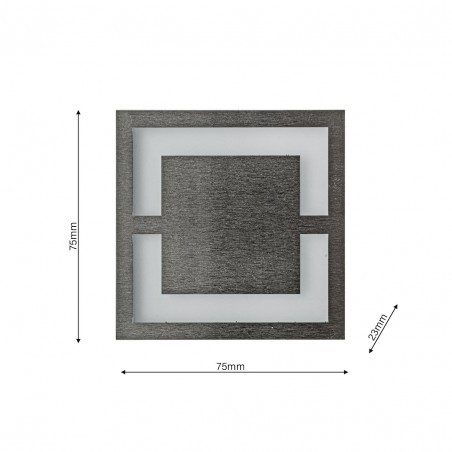 NOWOŚĆ EKS0927QUADRO Barwa Ciepła 3000K Milagro