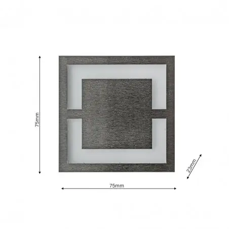 NOWOŚĆ EKS0927QUADRO Barwa Ciepła 3000K Milagro