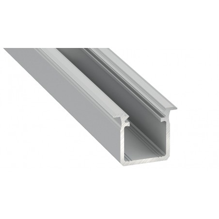 NOWOŚĆ EKPR6559PROFIL ALUMINOWY SREBRNY TYP G 1m + KLOSZ MLECZNY Milagro NOWOŚĆ EKPR6559PROFIL ALUMINOWY SREBRNY TYP G 1m + KLOSZ MLECZNY Milagro