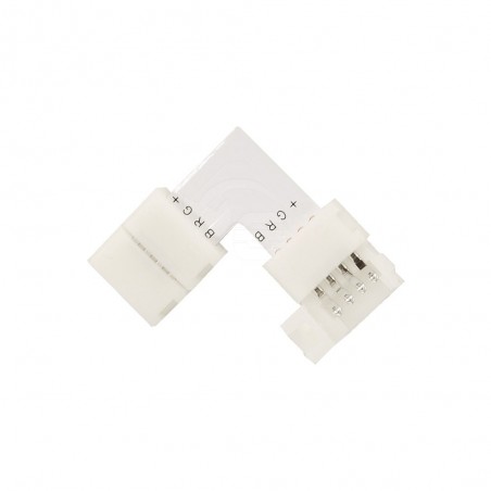 NOWOŚĆ EKPZ029Złączka LED RGB 10mm. Kształt:  L Milagro