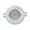 NOWOŚĆ EKZ2556OCZKO OKRĄGŁE GU10 1X5W LED BIAŁE Milagro