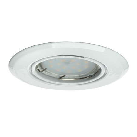 NOWOŚĆ EKZ2556OCZKO OKRĄGŁE GU10 1X5W LED BIAŁE Milagro