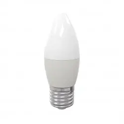 NOWOŚĆ EKZA1441Żarówka LED 7W E27 C37. Barwa: Ciepła Milagro