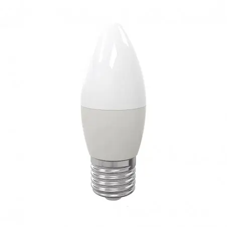 NOWOŚĆ EKZA1441Żarówka LED 7W E27 C37. Barwa: Ciepła Milagro