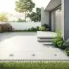 NOWOŚĆ EKO326Oprawa najazdowa VIALE kwadratowa 1xGU10 Milagro
