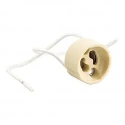 NOWOŚĆ EK2912OPRAWKA GU10 Z PRZEWODEM (2x0,75) 15cm Milagro