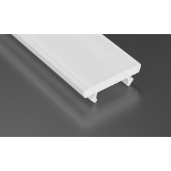 NOWOŚĆ EKPR5382PROFIL ALUMINIOWY SREBRNY TYP T 1m + KLOSZ MLECZNY Milagro