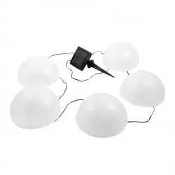 NOWOŚĆ EKO0450Lampa Solarna Hemi RGB IP44 Milagro