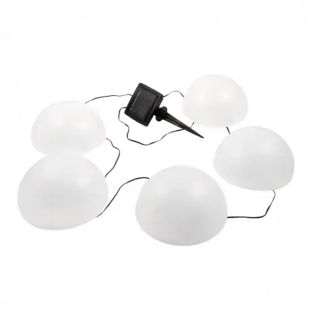NOWOŚĆ EKO0450Lampa Solarna Hemi RGB IP44 Milagro