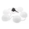 NOWOŚĆ EKO0450Lampa Solarna Hemi RGB IP44 Milagro