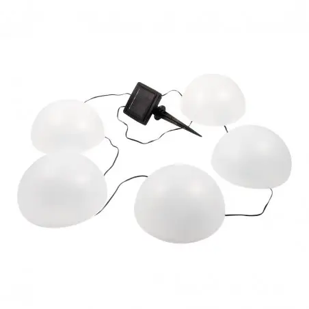 NOWOŚĆ EKO0450Lampa Solarna Hemi RGB IP44 Milagro