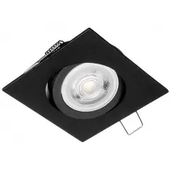 NOWOŚĆ EKZ329Oczko sufitowe kwadratowe ruchome IP20 Black Milagro