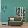NOWOŚĆ MLP7582Lampa podłogowa ZIGGY GREEN Gold/Bottle 1xE27 + 1x mini GU10 Milagro