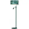 NOWOŚĆ MLP7582Lampa podłogowa ZIGGY GREEN Gold/Bottle 1xE27 + 1x mini GU10 Milagro
