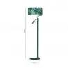 NOWOŚĆ MLP7582Lampa podłogowa ZIGGY GREEN Gold/Bottle 1xE27 + 1x mini GU10 Milagro