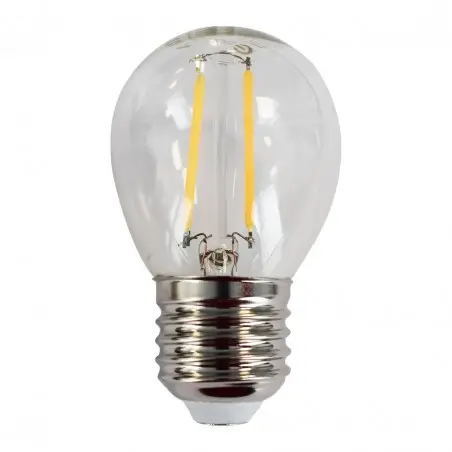 NOWOŚĆ EKZF1074Żarówka Filamentowa LED 2W E27 G45 2700K Milagro