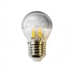 NOWOŚĆ EKZF8010Żarówka Filamentowa LED 4W G45 E27 SILVER Milagro
