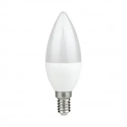 NOWOŚĆ EKZA8005Żarówka LED 7W E14 C37 Świeczka. Barwa: Neutralna Milagro