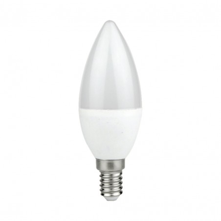 NOWOŚĆ EKZA8005Żarówka LED 7W E14 C37 Świeczka. Barwa: Neutralna Milagro