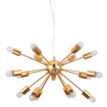 Lampa wisząca Theo AD20000-18 Italux złoty stal