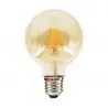 NOWOŚĆ EKZF8007Żarówka Filamentowa LED 6W G80 E27 2700K Amber Milagro