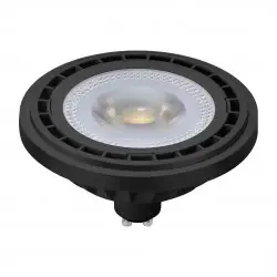 NOWOŚĆ AR8037ŻARÓWKA AR111 - 6W GU10 4000K / Czarny Milagro