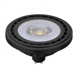 NOWOŚĆ AR8037ŻARÓWKA AR111 - 6W GU10 4000K / Czarny Milagro