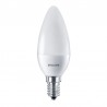 NOWOŚĆ EKZPH052Żarówka LED E14 7W 4000K świeczka B38 Milagro