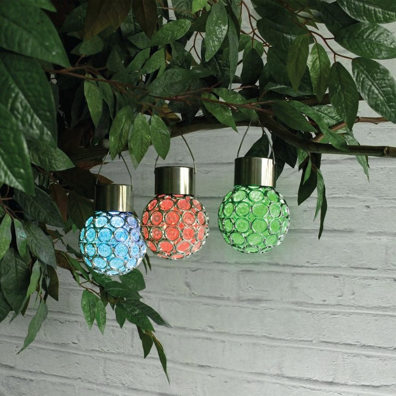 NOWOŚĆ EKO0585Lampa Solarna Ring RGB IP44 Milagro