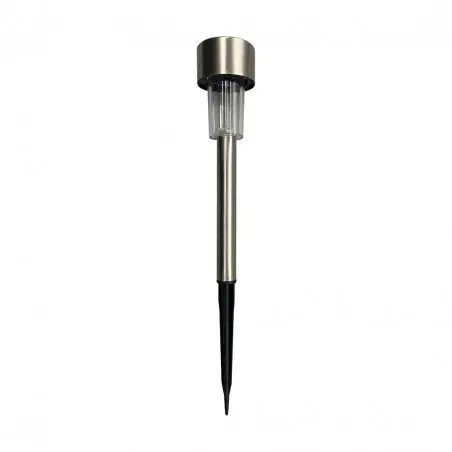 NOWOŚĆ EKO0594Lampa Solarna Patyk Inox 4,5x4,5x29,5 Milagro