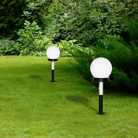 NOWOŚĆ EKO0595Lampka ogrodowa solarna kulka Milagro