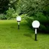 NOWOŚĆ EKO0595Lampka ogrodowa solarna kulka Milagro