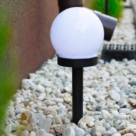 NOWOŚĆ EKO0595Lampka ogrodowa solarna kulka Milagro