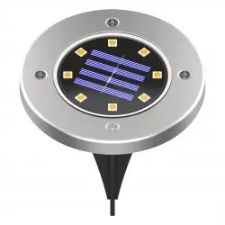 NOWOŚĆ EKO0601Lampa Solarna Deck 3000K IP44 Milagro