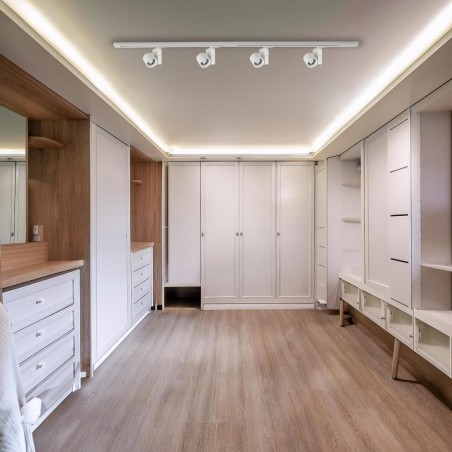 NOWOŚĆ ML1108Reflektor Ojo 35W 2700/4000K Biały 3 Obwodowy Milagro