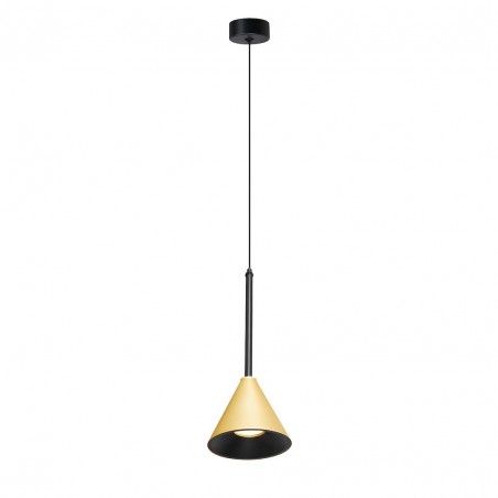 NOWOŚĆ ML1124Lampa Wisząca Cone Złoty 1xGU10 Milagro