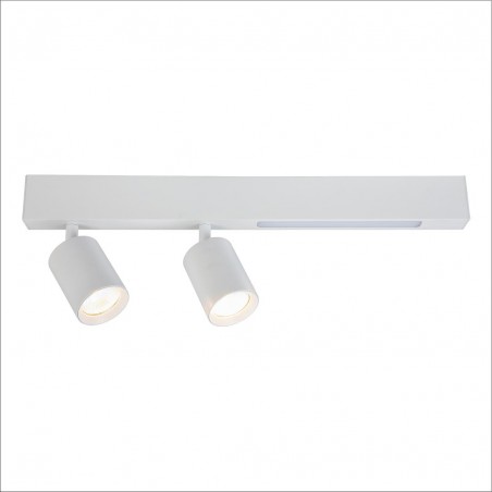 NOWOŚĆ ML1133Lampa Sufitowa Magnet 9W+2xGU10 3000/4000K Biały Milagro