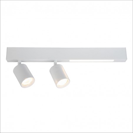 NOWOŚĆ ML1133Lampa Sufitowa Magnet 9W+2xGU10 3000/4000K Biały Milagro