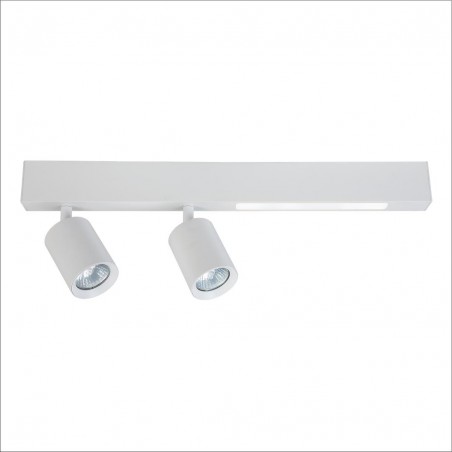 NOWOŚĆ ML1133Lampa Sufitowa Magnet 9W+2xGU10 3000/4000K Biały Milagro
