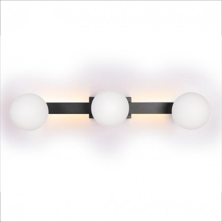 NOWOŚĆ ML1140Lampa Sufitowa Magnet 9W+3xG9 3000/4000K Czarny Milagro