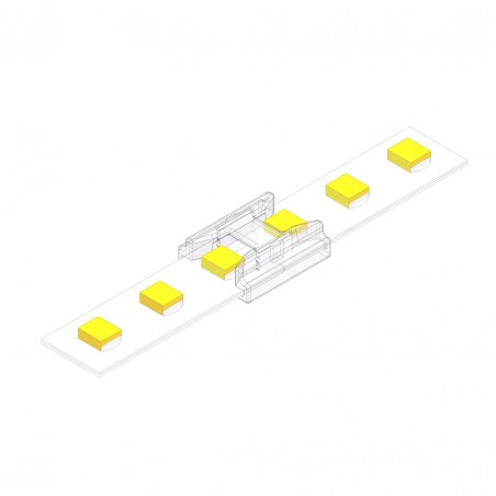 NOWOŚĆ EKPZ1215Złączka Zatrzaskowa SMD/COB Typ: Prosty 2Pin 8mm 4,5A Milagro