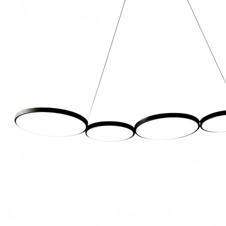 NOWOŚĆ ML1175Lampa wisząca OLYMPIA BLACK 50W LED Milagro