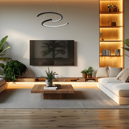 NOWOŚĆ ML1178Lampa wisząca DOUBLEMOON 30W LED Milagro